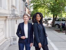 Susan Schofer (left), PhD, Chief Science Officer of HAX Newark facility, and Sabriya Stukes, PhD, Chief Scientific Officer of IndieBio New York.
