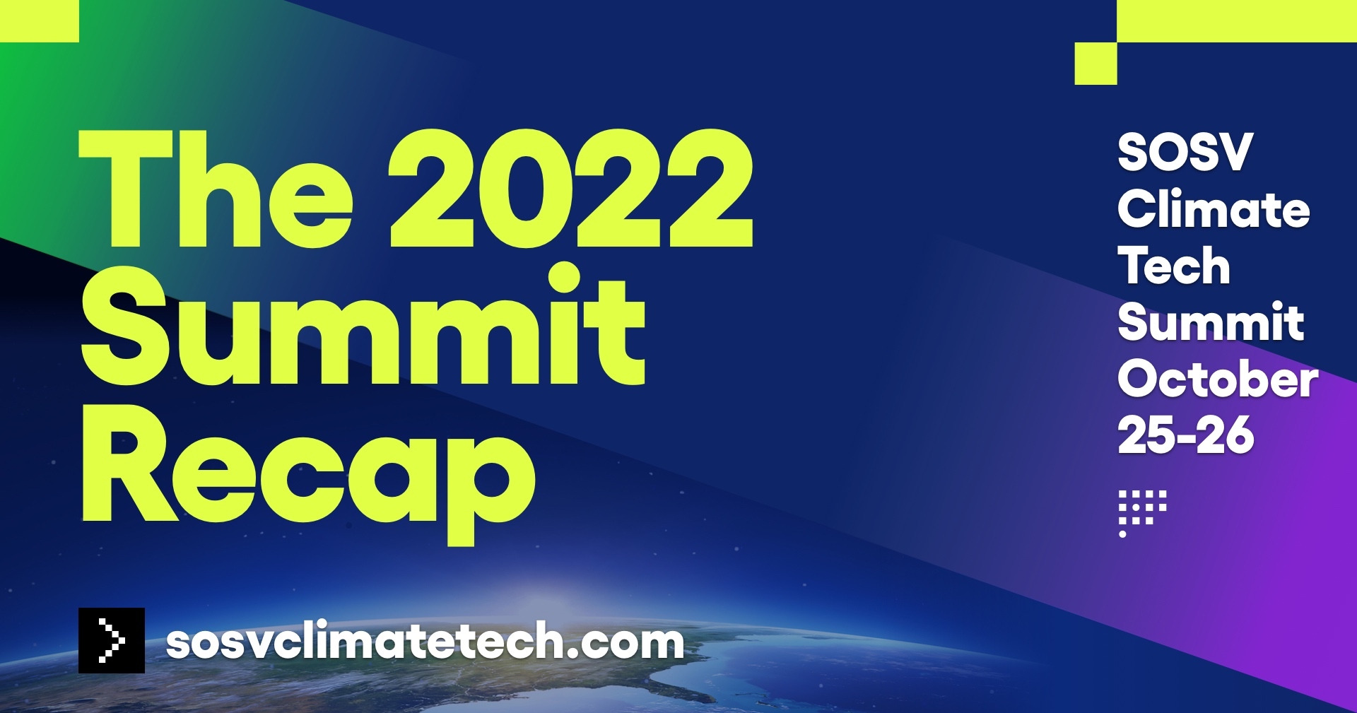 The image ia text only and says The 2022 Summit Recap