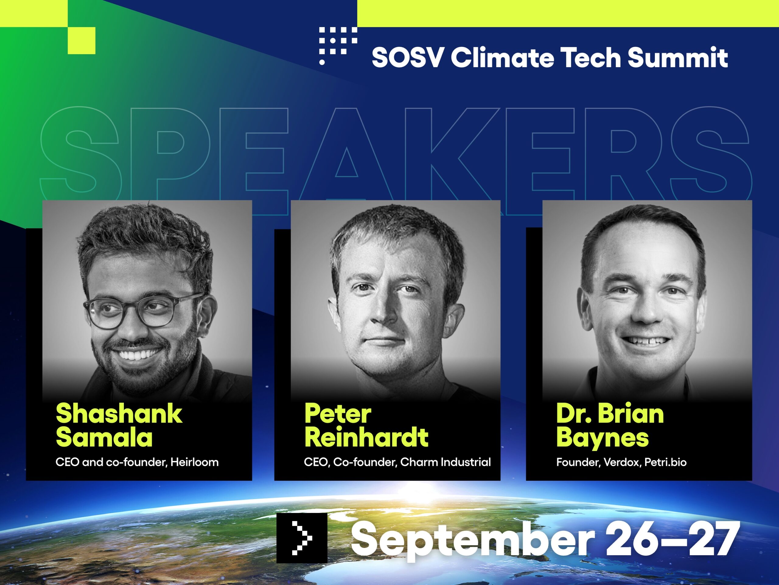 SOSV Climate Tech Summit