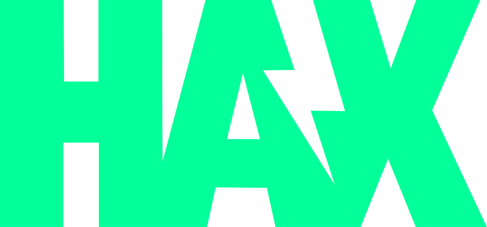 HAX logo green